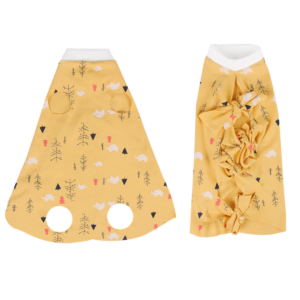 Cat Recovery Suit — 100% Cotton