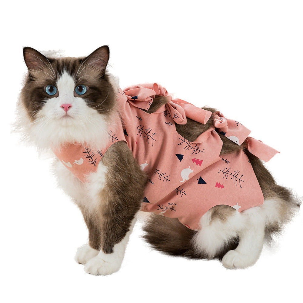 Cat Recovery Suit — 100% Cotton
